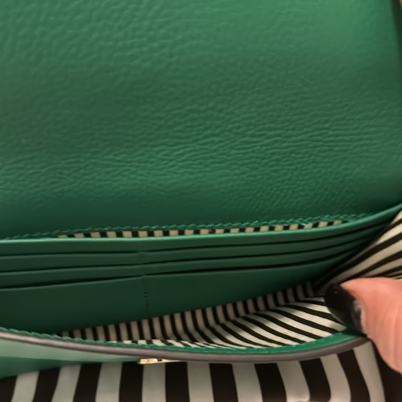 Henri Bendel crossbody 3 in 1 handbag, Kelly green - Picture 4 of 11